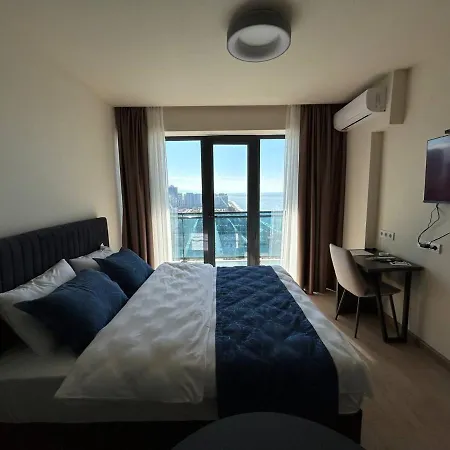 Студия С Потрясающим Видом На Море В Orbi Beach Tower Batumi Exterior photo