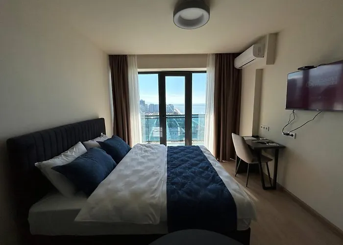 Студия С Потрясающим Видом На Море В Orbi Beach Tower