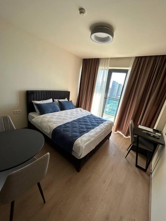 студия с потрясающим видом на море в Orbi Tower Batumi